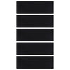 Vidaxl trapmatten 5 st 25x75 cm rubber