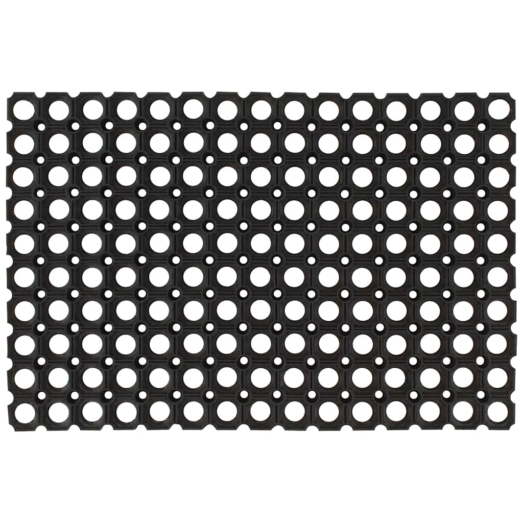 Vidaxx felpudo rectangular 60x80 cm goma