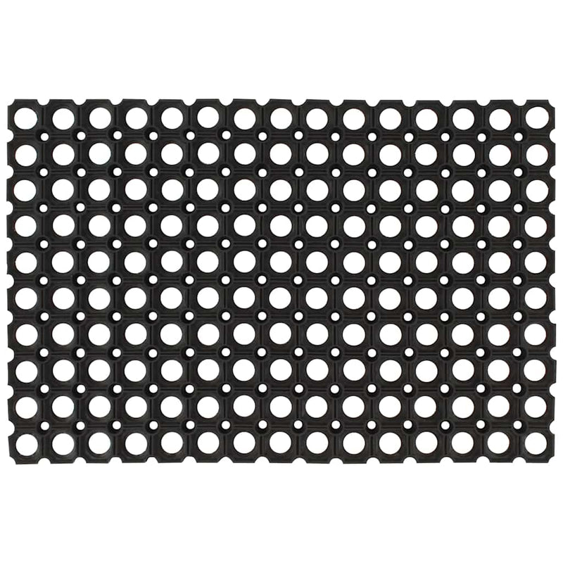Vidaxx felpudo rectangular 60x80 cm goma