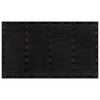 Vidaxl felpudo rectangular 45x75 cm de goma y fibra de coco