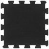 Vidaxl rubbertegels 16 st 16 mm 30x30 cm zwart