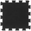 Vidaxl rubbertegels 16 st 16 mm 30x30 cm zwart