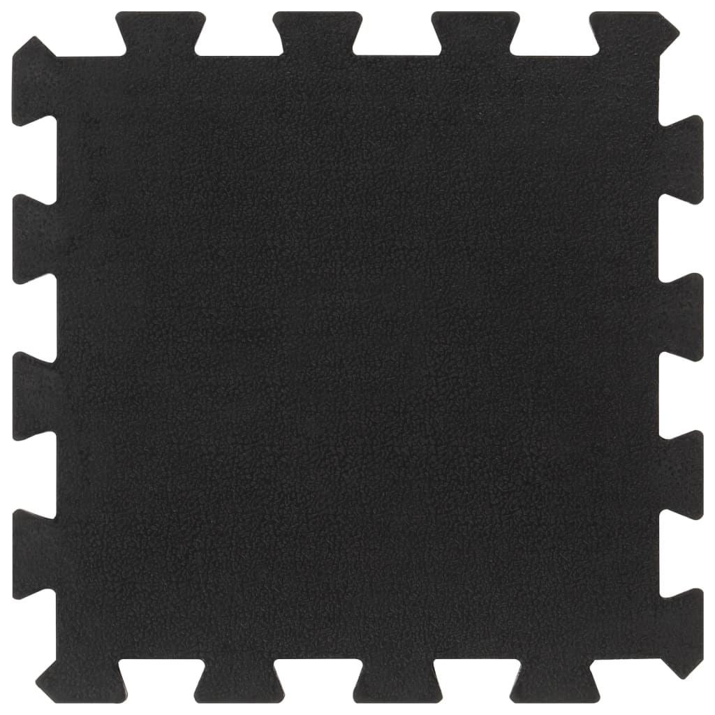 Vidaxl rubbertegels 16 st 16 mm 30x30 cm zwart
