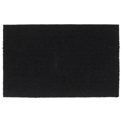 Vidaxl zertore 50x80 cm in fibra di cocco trapuntato nero