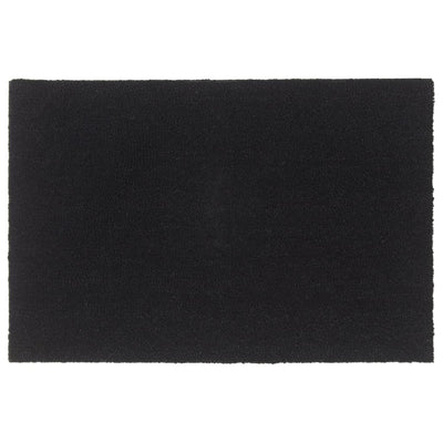 Vidaxl zertore 60x90 cm in fibra di cocco trapuntato nero