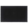 Vidaxl zertore 90x150 cm in fibra di cocco trapuntato nero