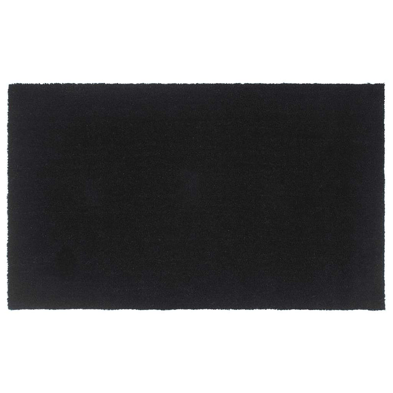 Vidaxl zertore 90x150 cm in fibra di cocco trapuntato nero