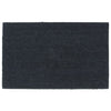Vidaxx felpudo 50x80 cm fibra de coco capitoné gris oscuro