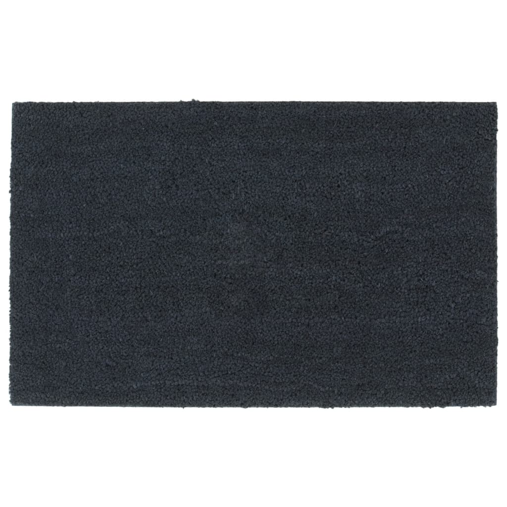 Zerbino Vidaxx 50x80 cm trapuntato in fibra di cocco grigio scuro