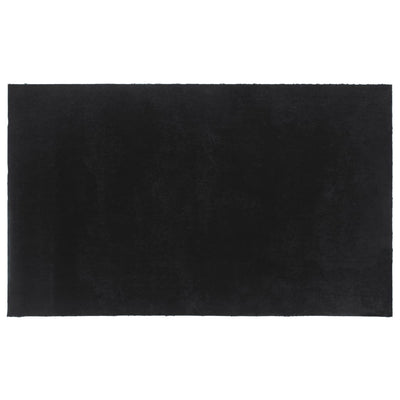 Vidaxl deurmat 90x150 cm getufte kokosvezel donkergrijs