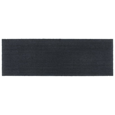 Vidaxl ROORMAT 100x300 cm in fibra di cocco trapuntato grigio scuro