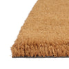 Vidaxx felpudo 65x100 cm fibra de coco capitoné natural
