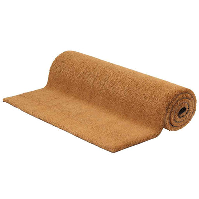 Vidaxx felpudo 100x200 cm fibra de coco capitoné natural