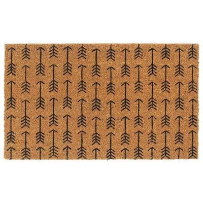 Vidaxl zertore 45x75 cm Fibra di cocco trapuntato naturale