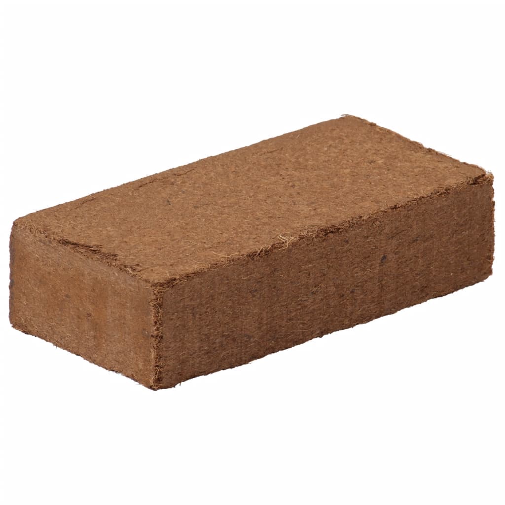 Vidaxl Bloques de fibra de coco 12 st 650 g cada 7,8 kg total