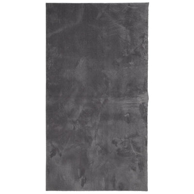 RUG VIDAXL HUARTE POLO BAJA Softable 60x110 cm antracita