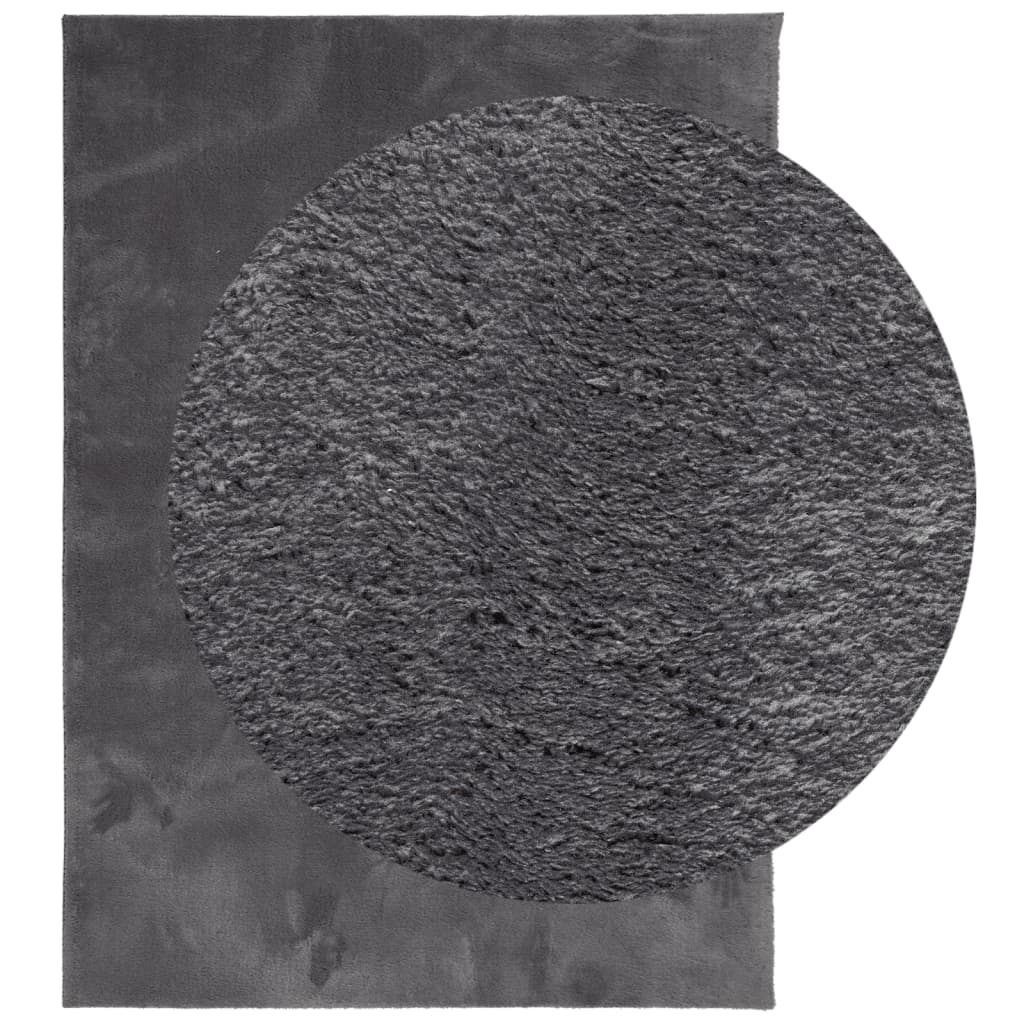 VIDAXL RAG HUARTE ANTRACITO ANTRACITO ANTRACIO DI MARMABILE MORSO