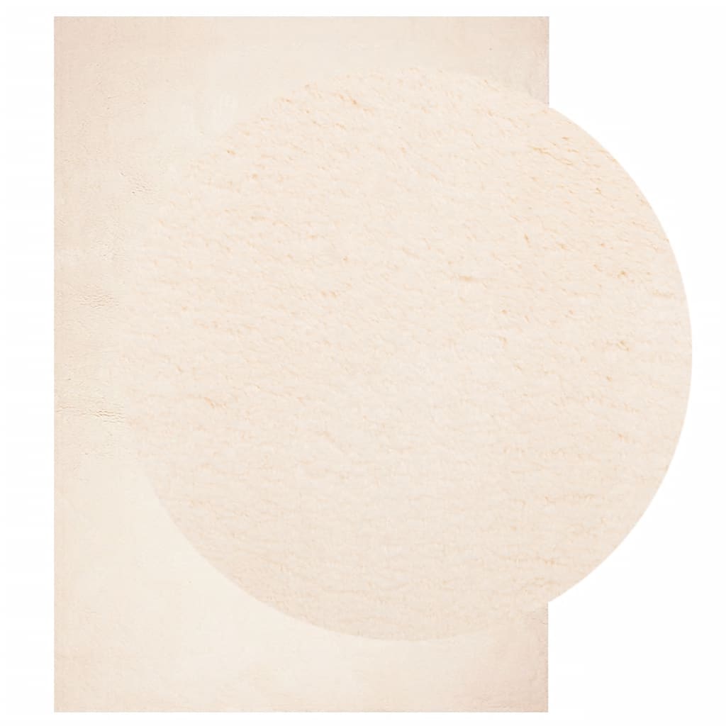 Vidaxl RAG HUARTE -POLOLE -POLOLE SOLABILE MORSE 200x280 cm beige