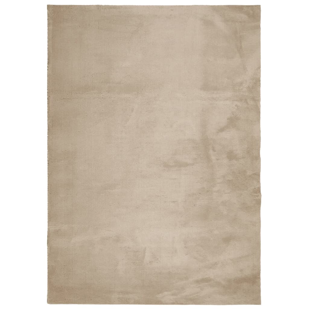 Vidaxl RUG HUARTE BAJA POLA Softable lavable 240x340cm de arena