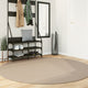 Vidaxl RUG HUARTE BAJA POLA Softable Ø 200 cm de arena