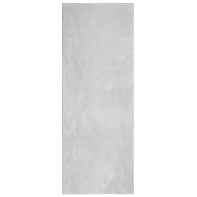 RUG VIDAXL HUARTE POLA BAJA Softable Softable 80x200 cm de gris
