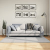 Vidaxl RAG HUARTE -POLOLE -POLOLE SOLABILE MORSE 120X170 cm Grigio