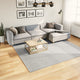 Vidaxl RUG HUARTE BAJA POLA Softable Softable 240x240 cm de gris