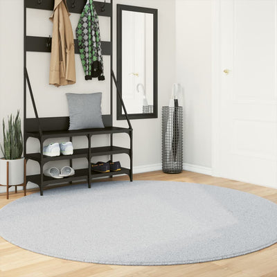 Vidaxl RUG HUARTE BAJA POLO Softable Ø 200 cm de gris