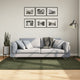 VIDAXL RAG HUARTE -POLOLE -POLOLE SOLABILE MORSE 140X200 CM Foresta verde