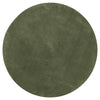 Vidaxl Rug Huarte basso -pole lavabile morbido Ø 80 cm Foresta verde