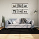 RUG VIDAXL HUARTE BAJA POLA Softable Lavado de 140x200 cm Negro