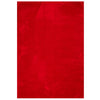 VIDAXL RAG HUARTE -POLOLE -POLLE SOLABILE MORSE 160X230 CM ROSSO