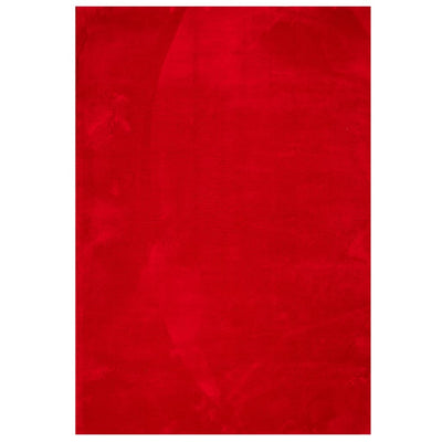 RUG VIDAXL HUARTE BAJA POLO Softable Softable 160x230 cm rojo