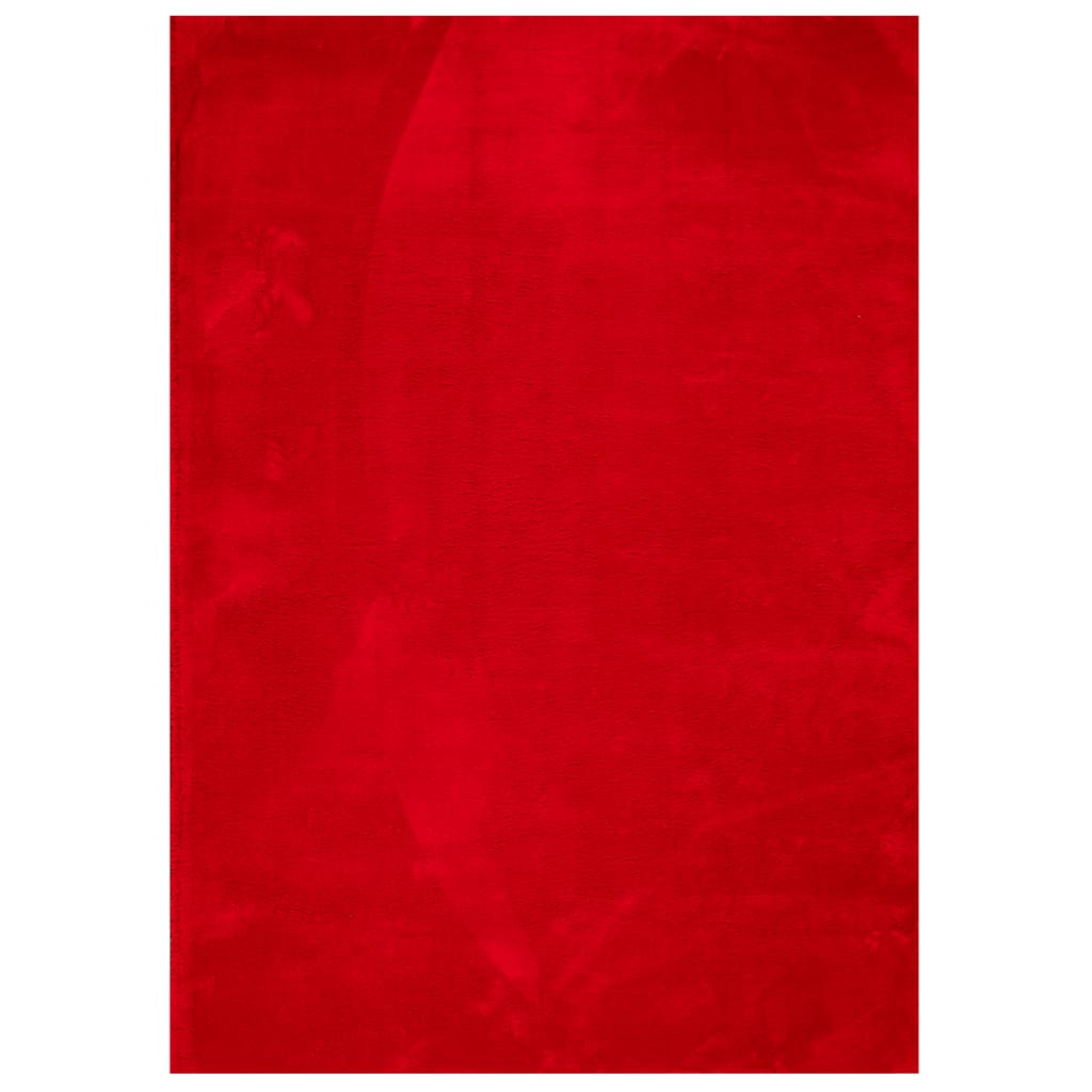 Vidaxl vloerkleed huarte laagpolig zacht wasbaar 240x340 cm rood