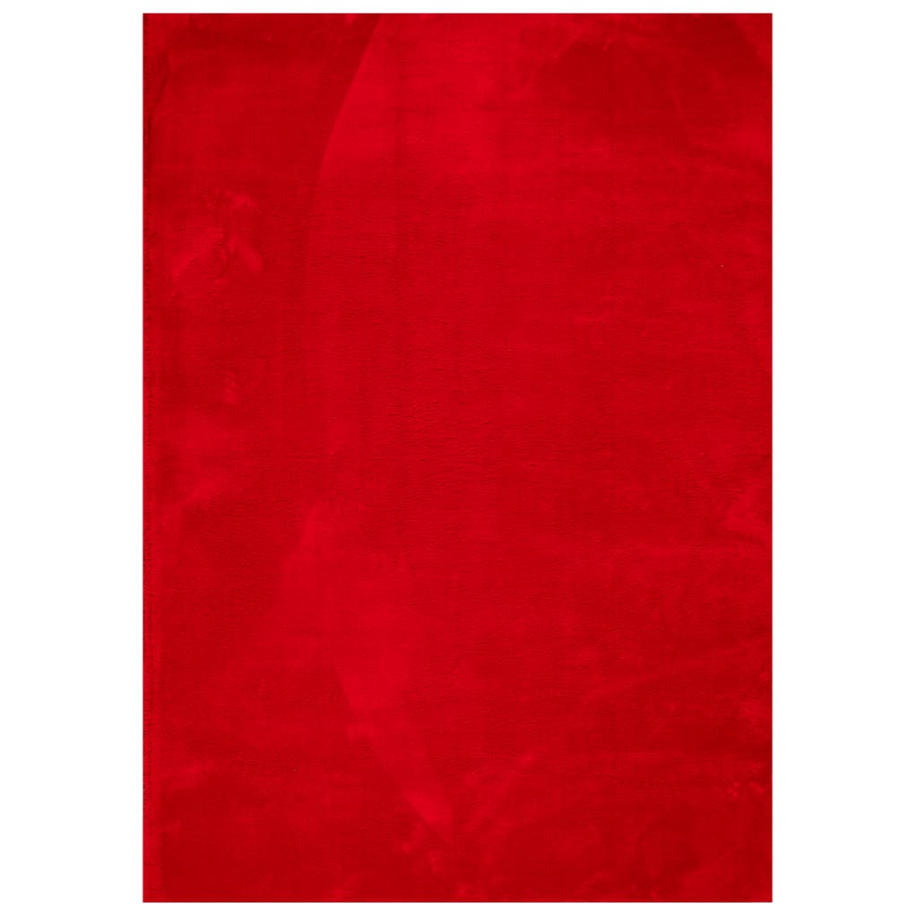 Vidaxl RAG HUARTE -POLOLE -POLOLE SOLABILE MORSO 240x340 cm rosso