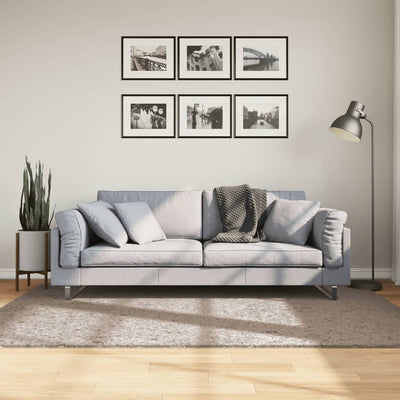 Vidaxl rug Pamplona Shaggy Highly Modern 140x200 cm Beige