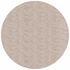 VIDAXL RUAM PAMPLONA SHAGGY ALTOGGIO MODERNO Ø 100 cm beige