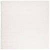 VIDAXL RUP PAMPLONA SHAGGY ALTOGGIATO MODERNO 160X160 CM CREMA
