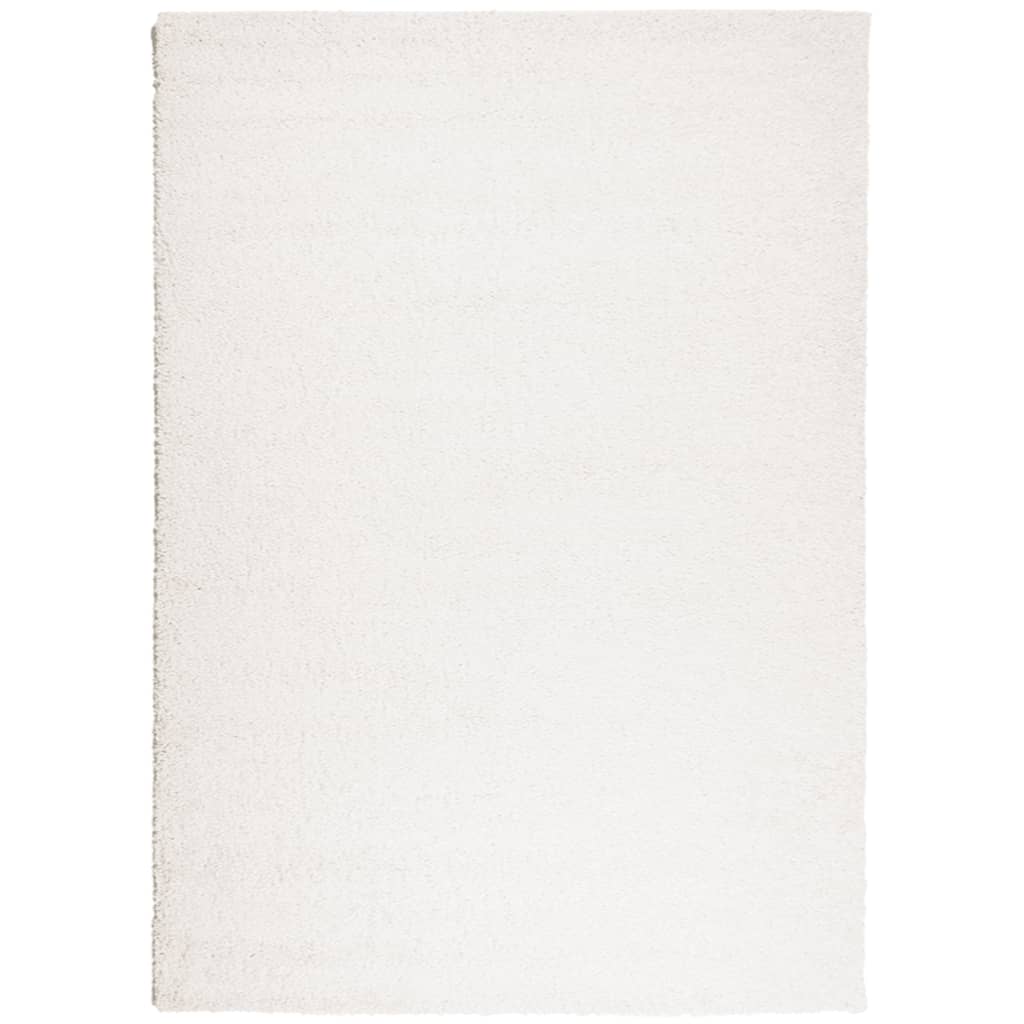 VIDAXL RUAM PAMPLONA SHAGGY Crema 200x280 altamente moderna
