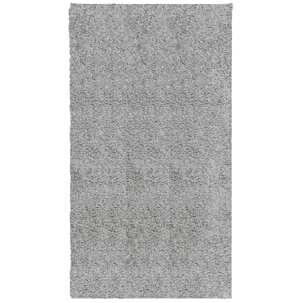 Vidaxl vloerkleed pamplona shaggy hoogpolig modern 60x110 cm grijs