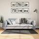 Tappeto VidaXL Iza a pelo corto scandinavo 80x150 cm antracite