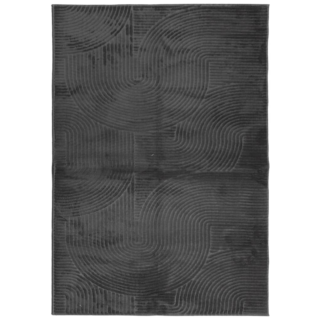 VidaXL tappeto iza scandinavo a pelo corto 160x230 cm antracite
