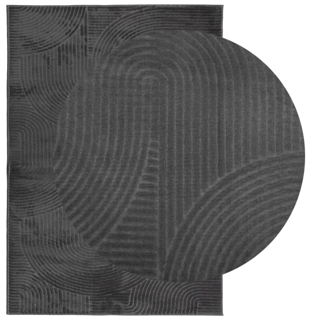 VidaXL tappeto iza scandinavo a pelo corto 160x230 cm antracite