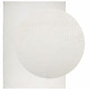 Vidaxl vloerkleed iza laagpolig scandinavisch 240x340 cm crèmekleurig