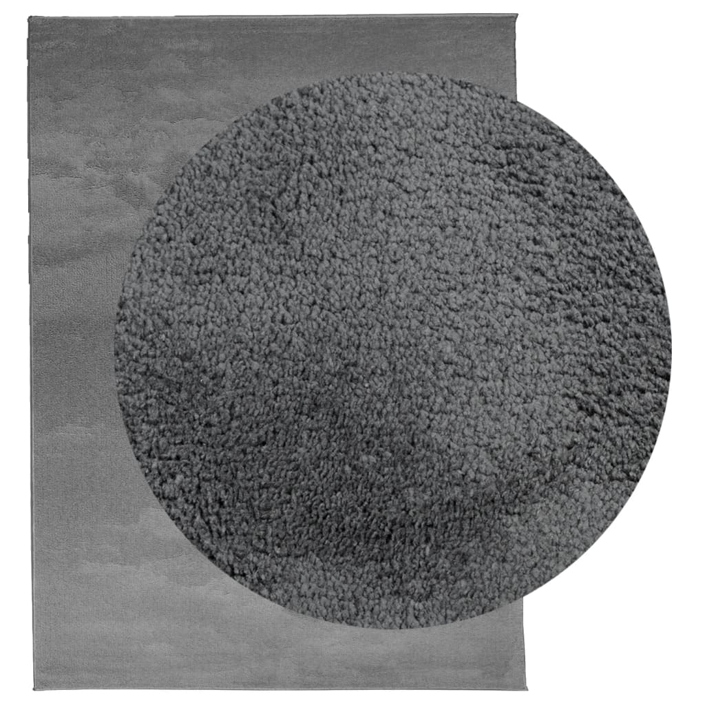 Tappeto Vidaxx oviedo a pelo corto 240x340 cm antracite