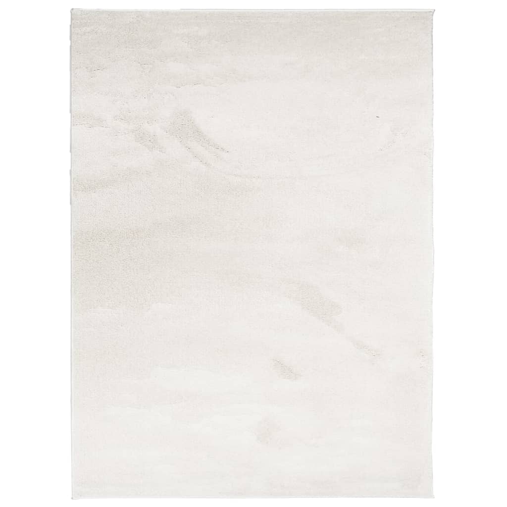 VidaXL alfombra oviedo pelo corto 240x340 cm beige