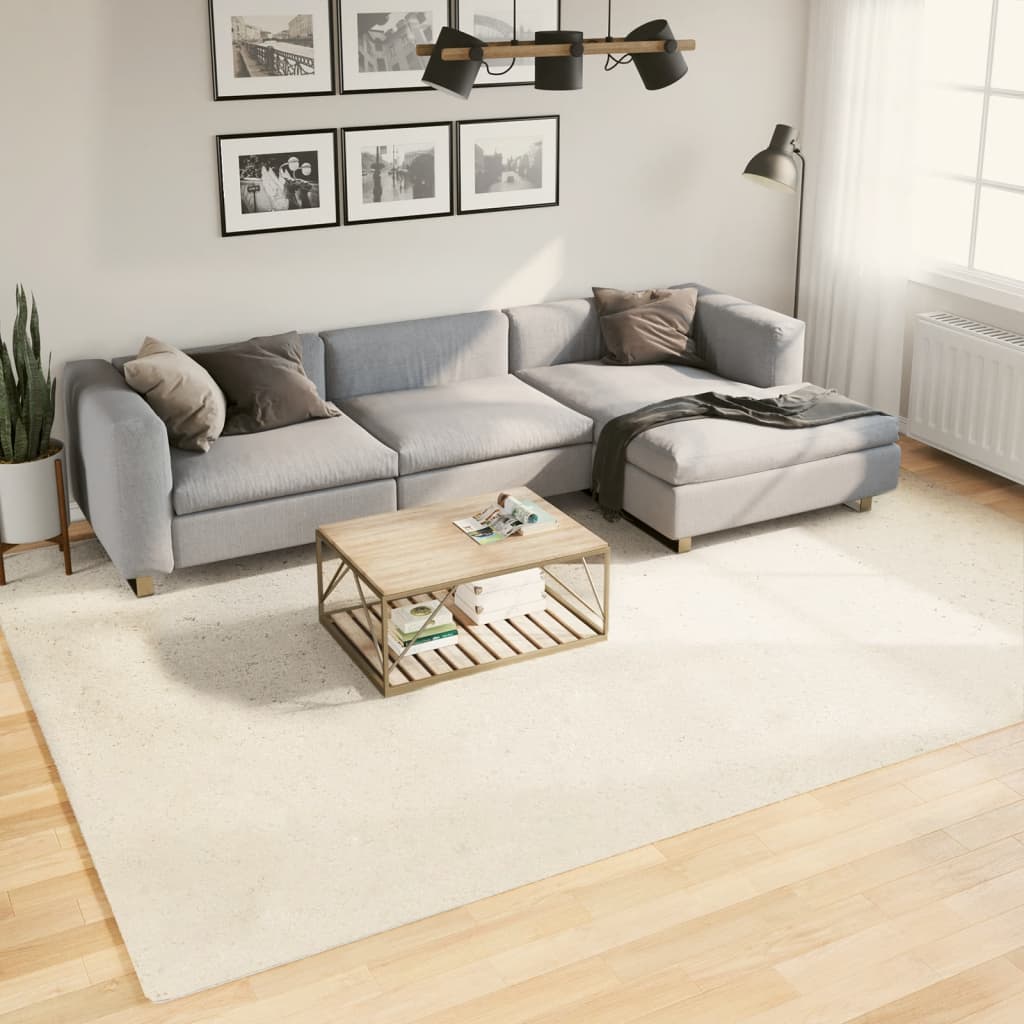 VidaXL alfombra oviedo pelo corto 240x340 cm beige