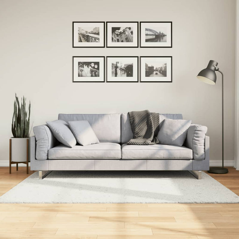 VIDAXL RAGO OVIDO basso -pile 120x120 cm Crema