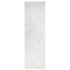 Alfombra Vidaxl oviedo bajo -pile 80x250 cm gris