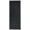 Vidaxl alfombra oviedo bajo -pile 80x200 cm negro